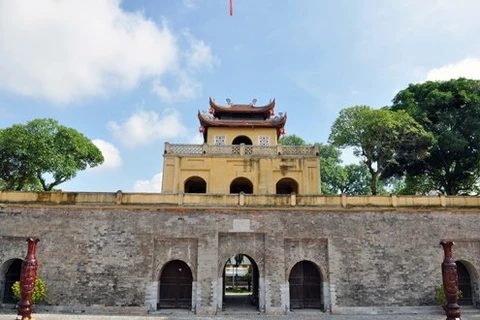 La citadelle royale de Thang Long. (Source: Internet) 